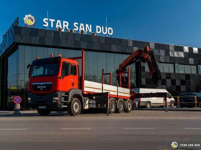 MAN TGS 35.400 PALFINGER PK 44002 WINCH TRIDEM KRAN - شاحنات مسطحة, شاحنة كرين: صورة 5 MAN TGS 35.400 PALFINGER PK 44002 WINCH TRIDEM KRAN - شاحنات مسطحة, شاحنة كرين: صورة 5