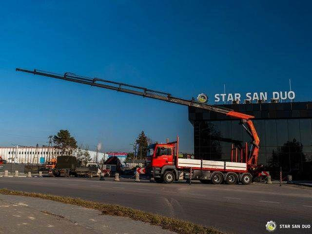 MAN TGS 35.400 PALFINGER PK 44002 WINCH TRIDEM KRAN - شاحنات مسطحة, شاحنة كرين: صورة 2 MAN TGS 35.400 PALFINGER PK 44002 WINCH TRIDEM KRAN - شاحنات مسطحة, شاحنة كرين: صورة 2
