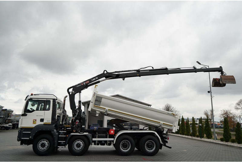MAN TGS 35.420 / 8x4 / WYWROTKA 2 STRONNA / HYDROBURTA / BORDMATIC - شاحنة قلاب, شاحنة كرين: صورة 2 MAN TGS 35.420 / 8x4 / WYWROTKA 2 STRONNA / HYDROBURTA / BORDMATIC - شاحنة قلاب, شاحنة كرين: صورة 2