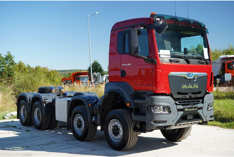 MAN TGS 41.480 / 8X8 / DO ZABUDOWY / FABRYCZNIE NOWY 2025 - شاحنة بهيكل معدني للمقصورة: صورة 4 MAN TGS 41.480 / 8X8 / DO ZABUDOWY / FABRYCZNIE NOWY 2025 - شاحنة بهيكل معدني للمقصورة: صورة 4