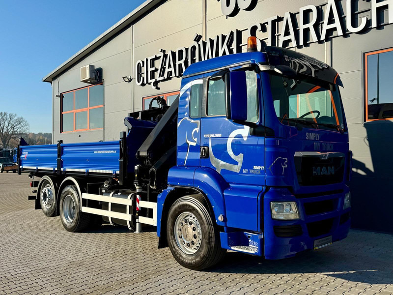 MAN TGS TGX TGL 26.360 Wywrotka 3S + HDS HMF // 4 x wusyw 12,6 m - شاحنة قلاب, شاحنة كرين: صورة 4 MAN TGS TGX TGL 26.360 Wywrotka 3S + HDS HMF // 4 x wusyw 12,6 m - شاحنة قلاب, شاحنة كرين: صورة 4