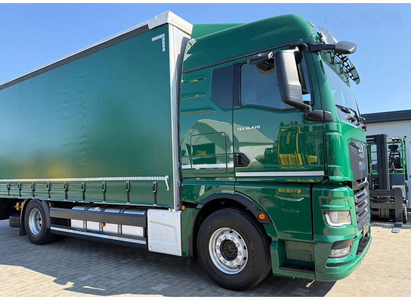 MAN TGX 18.470 - Curtain side - شاحنة ذات ستائر جانبية: صورة 4 MAN TGX 18.470 - Curtain side - شاحنة ذات ستائر جانبية: صورة 4