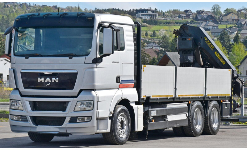 MAN TGX 26.440 Pritsche 6,40 m* PK 29002+FUNK *6x4 - شاحنات مسطحة, شاحنة كرين: صورة 4 MAN TGX 26.440 Pritsche 6,40 m* PK 29002+FUNK *6x4 - شاحنات مسطحة, شاحنة كرين: صورة 4