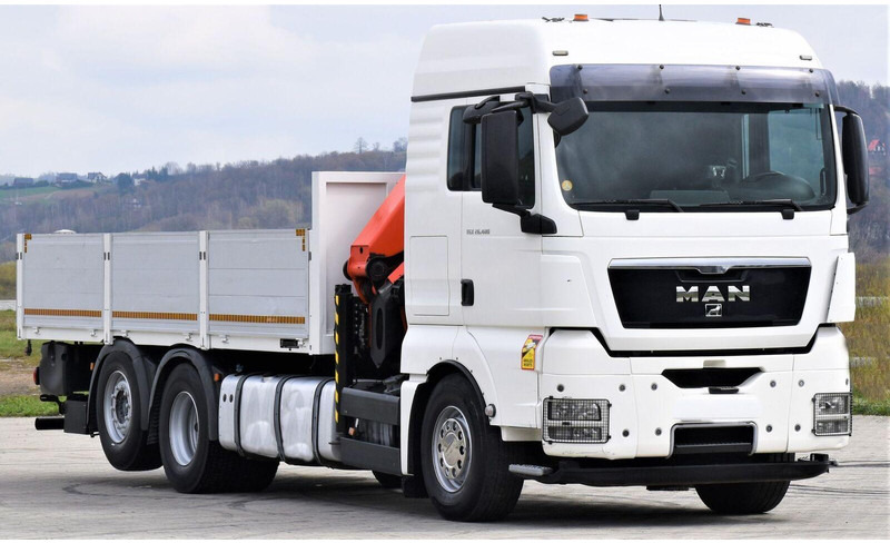 MAN TGX 26.480 - شاحنات مسطحة, شاحنة كرين: صورة 3 MAN TGX 26.480 - شاحنات مسطحة, شاحنة كرين: صورة 3