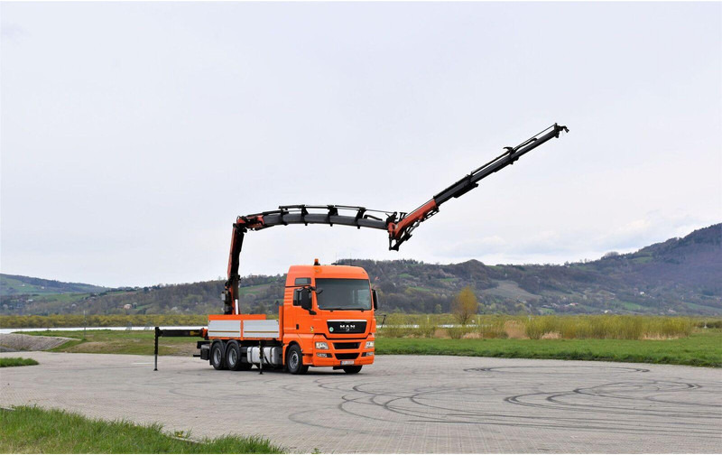 MAN TGX 28.540 JIB PJ060/FUNK - شاحنات مسطحة, شاحنة كرين: صورة 2 MAN TGX 28.540 JIB PJ060/FUNK - شاحنات مسطحة, شاحنة كرين: صورة 2