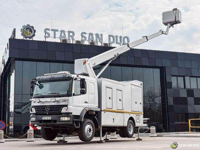 Mercedes-Benz 1529 4x4 Atego Lift Palfinger Wumag WT 230 - شاحنة, شاحنة كرين: صورة 3 Mercedes-Benz 1529 4x4 Atego Lift Palfinger Wumag WT 230 - شاحنة, شاحنة كرين: صورة 3