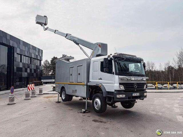 Mercedes-Benz 1529 4x4 Atego Lift Palfinger Wumag WT 230 - شاحنة, شاحنة كرين: صورة 5 Mercedes-Benz 1529 4x4 Atego Lift Palfinger Wumag WT 230 - شاحنة, شاحنة كرين: صورة 5