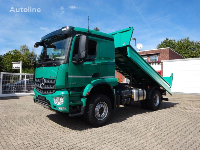 Mercedes-Benz 1843 Arocs 3 way Meiller tipper - شاحنة قلاب: صورة 1 Mercedes-Benz 1843 Arocs 3 way Meiller tipper - شاحنة قلاب: صورة 1