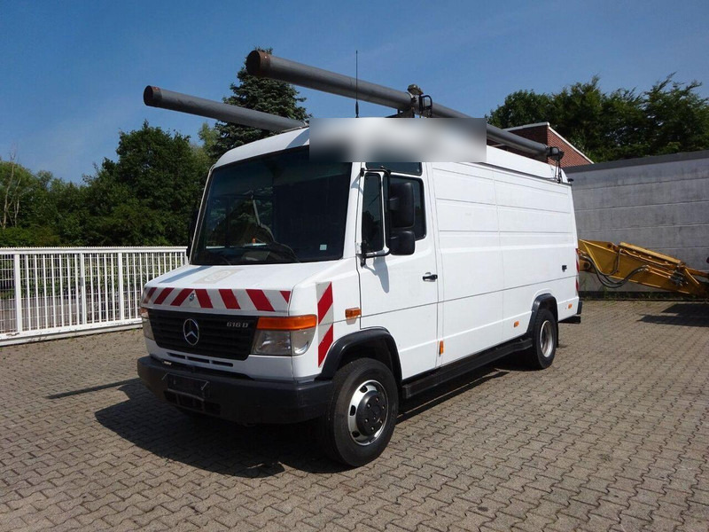 Mercedes-Benz 616D Vario - Box truck - شاحنة بصندوق مغلق: صورة 2 Mercedes-Benz 616D Vario - Box truck - شاحنة بصندوق مغلق: صورة 2