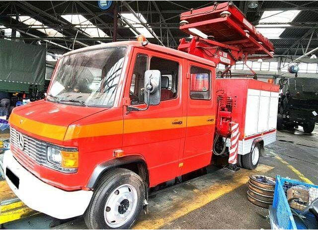 Mercedes-Benz 814 DHL ATLAS RAIL ROAD RAILWAY ZWEIWEG - شاحنة حريق: صورة 2 Mercedes-Benz 814 DHL ATLAS RAIL ROAD RAILWAY ZWEIWEG - شاحنة حريق: صورة 2