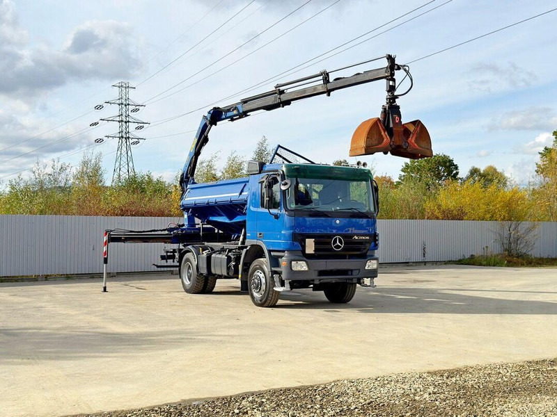 Mercedes-Benz ACTROS 1841 * PK 10501 + FUNK * TOP * 4x4 - شاحنة قلاب, شاحنة كرين: صورة 4 Mercedes-Benz ACTROS 1841 * PK 10501 + FUNK * TOP * 4x4 - شاحنة قلاب, شاحنة كرين: صورة 4
