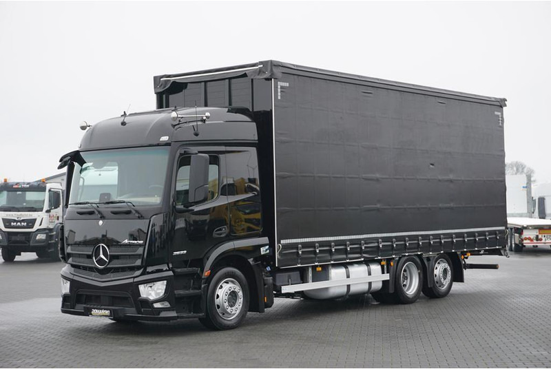 Mercedes-Benz ACTROS / 2533 / ACC / E 6 / FIRANKA / ŁAD. 15 450 KG / 19 PALET - شاحنة ذات ستائر جانبية: صورة 2 Mercedes-Benz ACTROS / 2533 / ACC / E 6 / FIRANKA / ŁAD. 15 450 KG / 19 PALET - شاحنة ذات ستائر جانبية: صورة 2