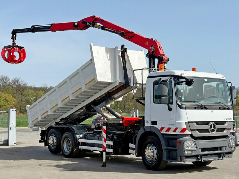 Mercedes-Benz ACTROS 2536 - شاحنة برافعة خطافية, شاحنة كرين: صورة 3 Mercedes-Benz ACTROS 2536 - شاحنة برافعة خطافية, شاحنة كرين: صورة 3