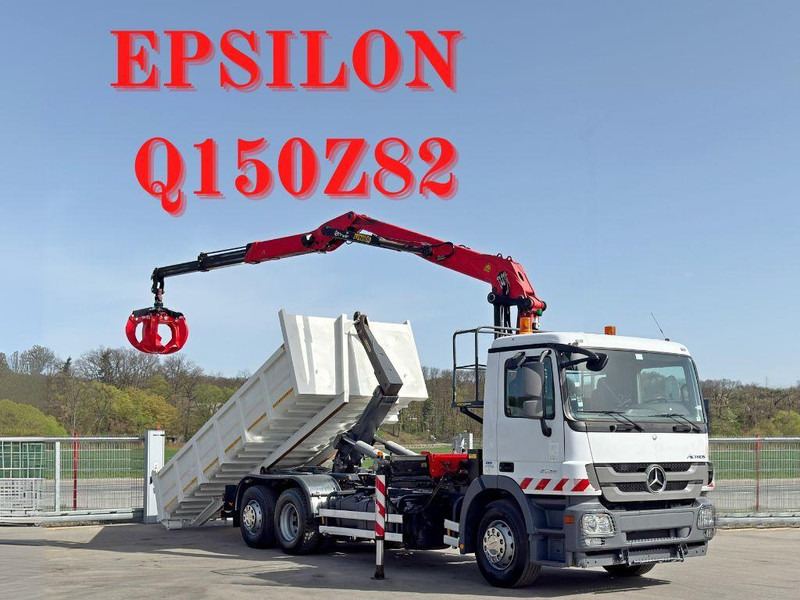 Mercedes-Benz ACTROS 2536 - شاحنة برافعة خطافية, شاحنة كرين: صورة 1 Mercedes-Benz ACTROS 2536 - شاحنة برافعة خطافية, شاحنة كرين: صورة 1