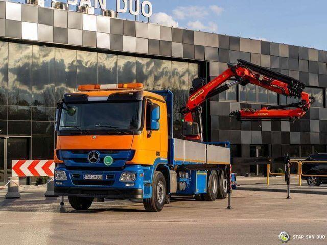 Mercedes-Benz ACTROS 2541 6x2 Palfinger PK 34002 Crane Winch - شاحنات مسطحة, شاحنة كرين: صورة 2 Mercedes-Benz ACTROS 2541 6x2 Palfinger PK 34002 Crane Winch - شاحنات مسطحة, شاحنة كرين: صورة 2