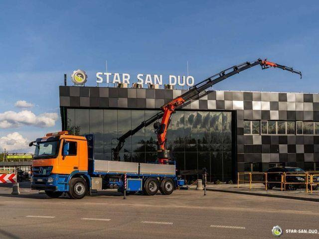 Mercedes-Benz ACTROS 2541 6x2 Palfinger PK 34002 Crane Winch - شاحنات مسطحة, شاحنة كرين: صورة 3 Mercedes-Benz ACTROS 2541 6x2 Palfinger PK 34002 Crane Winch - شاحنات مسطحة, شاحنة كرين: صورة 3