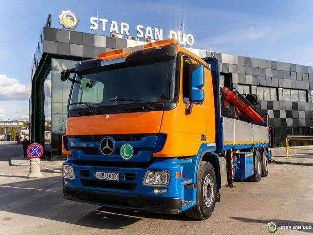 Mercedes-Benz ACTROS 2541 6x2 Palfinger PK 34002 Crane Winch - شاحنات مسطحة, شاحنة كرين: صورة 5 Mercedes-Benz ACTROS 2541 6x2 Palfinger PK 34002 Crane Winch - شاحنات مسطحة, شاحنة كرين: صورة 5