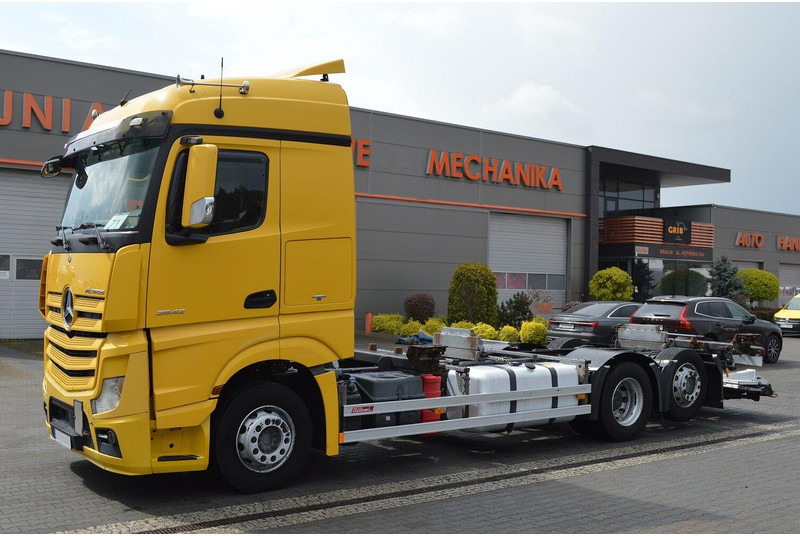 Mercedes-Benz ACTROS 2542 EURO 6 BDF SWAP CHASSIS - شاحنة بهيكل معدني للمقصورة: صورة 2 Mercedes-Benz ACTROS 2542 EURO 6 BDF SWAP CHASSIS - شاحنة بهيكل معدني للمقصورة: صورة 2