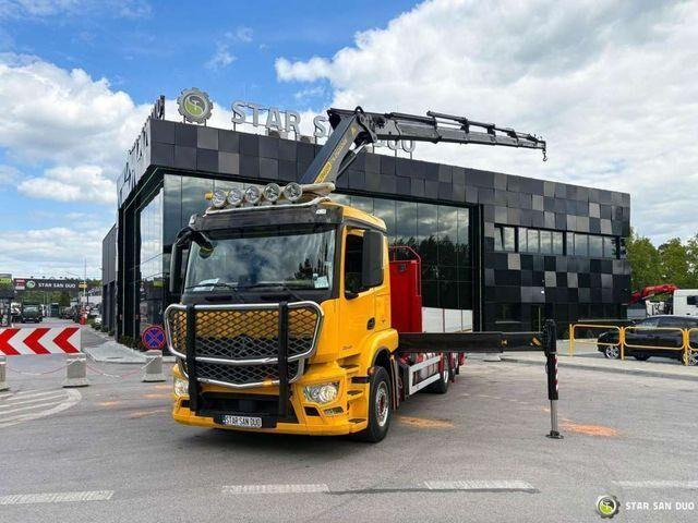 Mercedes-Benz ACTROS 2543 6x2 PalfingerPK 26002 EH Crane - شاحنات مسطحة, شاحنة كرين: صورة 5 Mercedes-Benz ACTROS 2543 6x2 PalfingerPK 26002 EH Crane - شاحنات مسطحة, شاحنة كرين: صورة 5