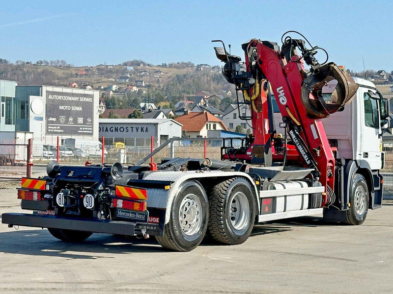 Mercedes-Benz ACTROS 2544 * ABROLLKIPPER * LHO L190Z(78) * TOP - شاحنة برافعة خطافية, شاحنة كرين: صورة 5 Mercedes-Benz ACTROS 2544 * ABROLLKIPPER * LHO L190Z(78) * TOP - شاحنة برافعة خطافية, شاحنة كرين: صورة 5