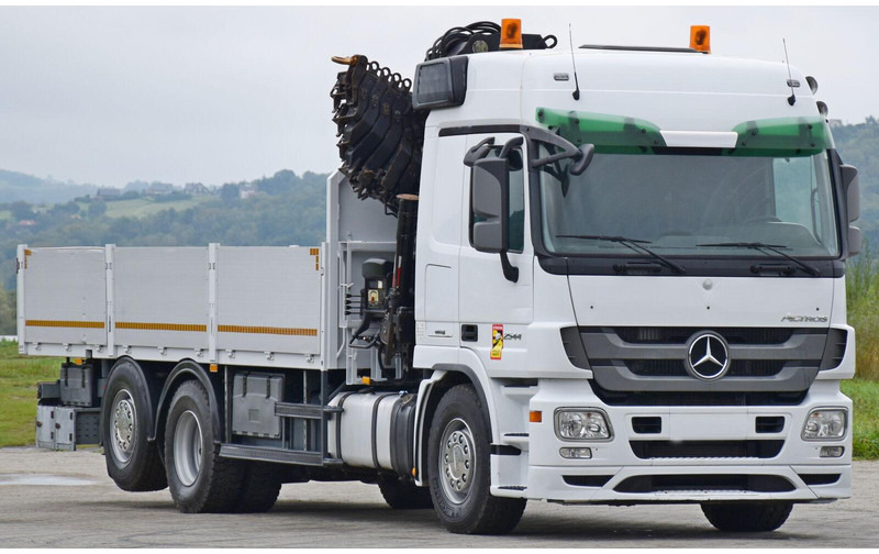 Mercedes-Benz ACTROS 2544 - شاحنات مسطحة, شاحنة كرين: صورة 4 Mercedes-Benz ACTROS 2544 - شاحنات مسطحة, شاحنة كرين: صورة 4
