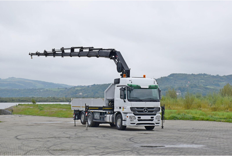 Mercedes-Benz ACTROS 2544 - شاحنات مسطحة, شاحنة كرين: صورة 2 Mercedes-Benz ACTROS 2544 - شاحنات مسطحة, شاحنة كرين: صورة 2