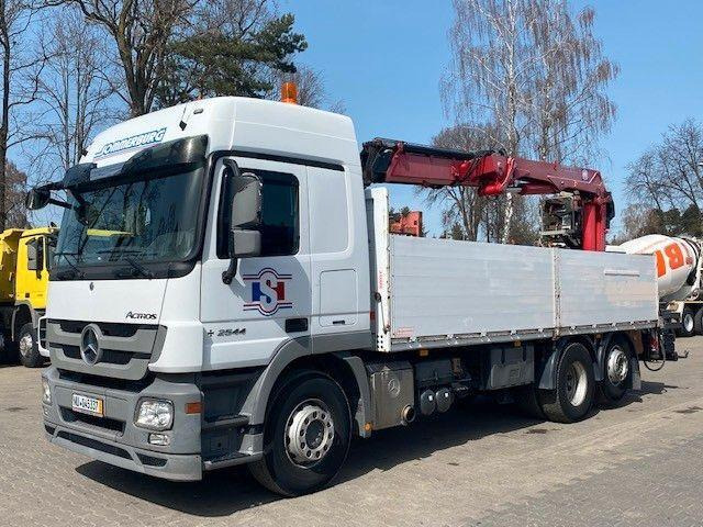 Mercedes-Benz ACTROS 2544 - شاحنات مسطحة, شاحنة كرين: صورة 2 Mercedes-Benz ACTROS 2544 - شاحنات مسطحة, شاحنة كرين: صورة 2