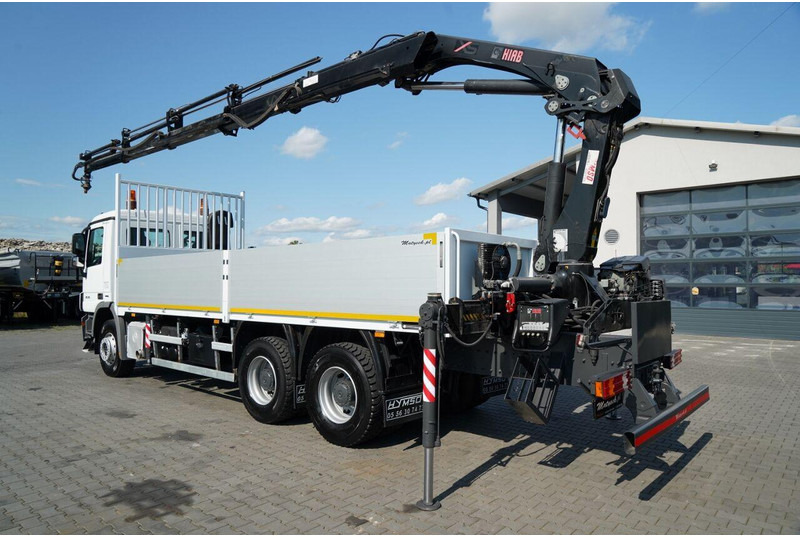Mercedes-Benz ACTROS 2636 / 6x4 / SKRZYNIOWY 7 M + HDS HIAB - WYSÓW 12,6 M / - شاحنات مسطحة, شاحنة كرين: صورة 5 Mercedes-Benz ACTROS 2636 / 6x4 / SKRZYNIOWY 7 M + HDS HIAB - WYSÓW 12,6 M / - شاحنات مسطحة, شاحنة كرين: صورة 5