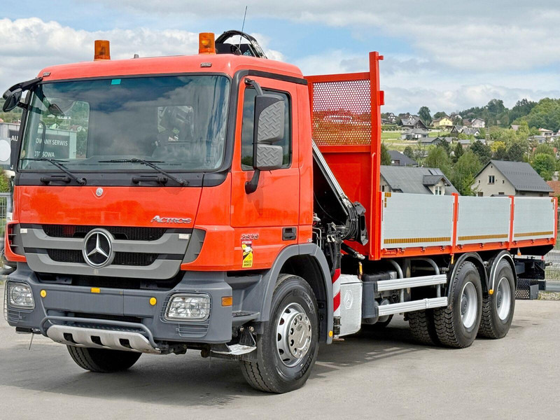 Mercedes-Benz ACTROS 2636 *HIAB 122 BS-2 HIDUO + FUNK/6x4 * TOP - شاحنات مسطحة, شاحنة كرين: صورة 3 Mercedes-Benz ACTROS 2636 *HIAB 122 BS-2 HIDUO + FUNK/6x4 * TOP - شاحنات مسطحة, شاحنة كرين: صورة 3