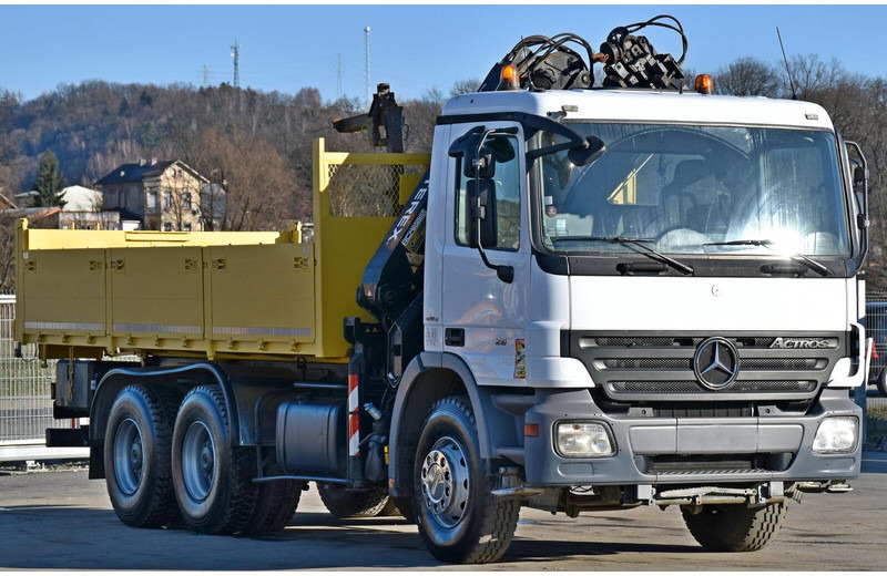Mercedes-Benz ACTROS 2636 * TEREX 165.2E - A4 + FUNK/6x4 - شاحنة قلاب, شاحنة كرين: صورة 3 Mercedes-Benz ACTROS 2636 * TEREX 165.2E - A4 + FUNK/6x4 - شاحنة قلاب, شاحنة كرين: صورة 3