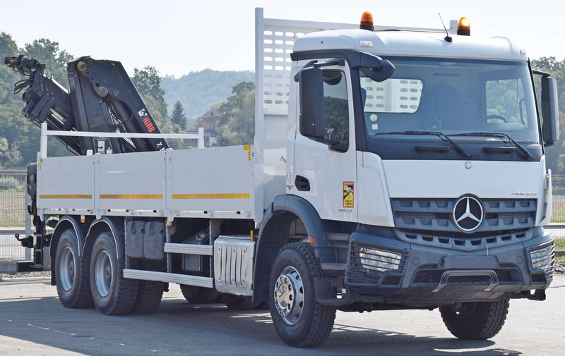 Mercedes-Benz ACTROS 2636 - شاحنات مسطحة, شاحنة كرين: صورة 4 Mercedes-Benz ACTROS 2636 - شاحنات مسطحة, شاحنة كرين: صورة 4