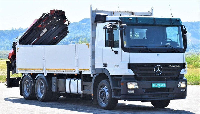 Mercedes-Benz ACTROS 2641 - شاحنات مسطحة, شاحنة كرين: صورة 3 Mercedes-Benz ACTROS 2641 - شاحنات مسطحة, شاحنة كرين: صورة 3