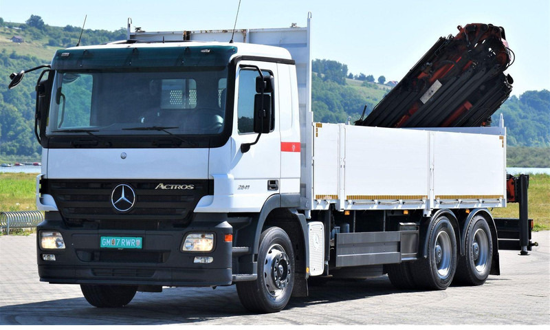 Mercedes-Benz ACTROS 2641 - شاحنات مسطحة, شاحنة كرين: صورة 4 Mercedes-Benz ACTROS 2641 - شاحنات مسطحة, شاحنة كرين: صورة 4