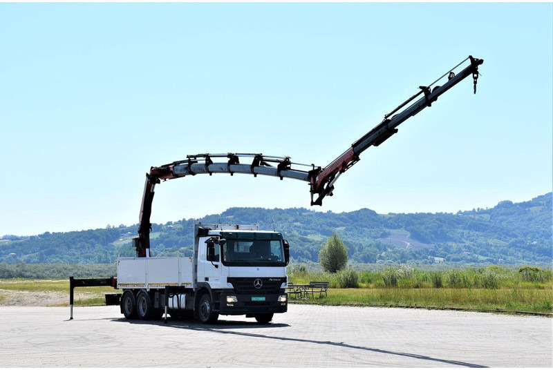 Mercedes-Benz ACTROS 2641 - شاحنات مسطحة, شاحنة كرين: صورة 1 Mercedes-Benz ACTROS 2641 - شاحنات مسطحة, شاحنة كرين: صورة 1