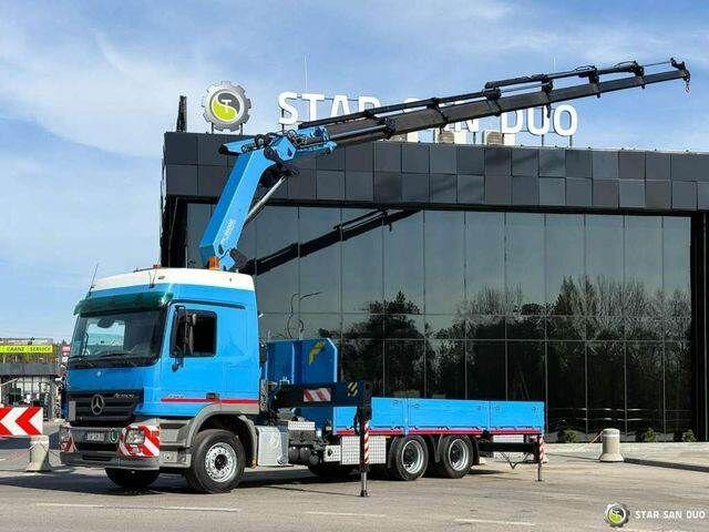 Mercedes-Benz ACTROS 2646L - شاحنات مسطحة, شاحنة كرين: صورة 1 Mercedes-Benz ACTROS 2646L - شاحنات مسطحة, شاحنة كرين: صورة 1