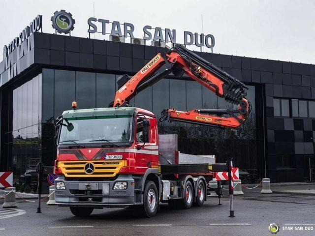 Mercedes-Benz ACTROS 2648 6x4 PALFINGER PK 29002 Fly Jib Winc - شاحنات مسطحة, شاحنة كرين: صورة 3 Mercedes-Benz ACTROS 2648 6x4 PALFINGER PK 29002 Fly Jib Winc - شاحنات مسطحة, شاحنة كرين: صورة 3