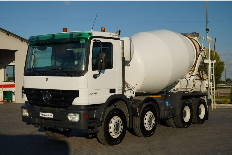 Mercedes-Benz ACTROS 3246 / BETONOMIESZARKA SCHWING STETTER / 8X4 / EPS + SPRZ - شاحنة خلاطة خرسانة: صورة 3 Mercedes-Benz ACTROS 3246 / BETONOMIESZARKA SCHWING STETTER / 8X4 / EPS + SPRZ - شاحنة خلاطة خرسانة: صورة 3