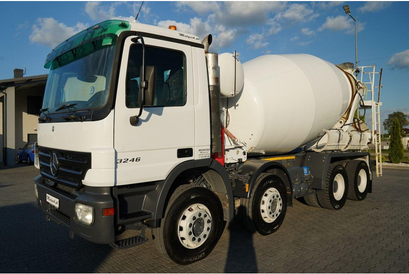 Mercedes-Benz ACTROS 3246 / BETONOMIESZARKA SCHWING STETTER / 8X4 / EPS + SPRZ - شاحنة خلاطة خرسانة: صورة 4 Mercedes-Benz ACTROS 3246 / BETONOMIESZARKA SCHWING STETTER / 8X4 / EPS + SPRZ - شاحنة خلاطة خرسانة: صورة 4