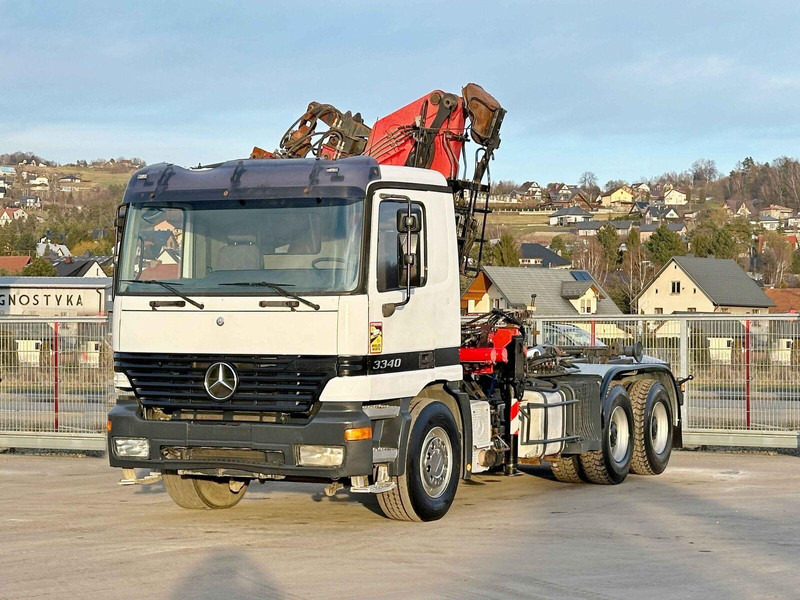 Mercedes-Benz ACTROS 3340 * ABROLLKIPPER * EPSILON E245ZA /6x4 - شاحنة برافعة خطافية, شاحنة كرين: صورة 2 Mercedes-Benz ACTROS 3340 * ABROLLKIPPER * EPSILON E245ZA /6x4 - شاحنة برافعة خطافية, شاحنة كرين: صورة 2