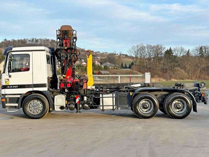 Mercedes-Benz ACTROS 3340 * ABROLLKIPPER * EPSILON E245ZA /6x4 - شاحنة برافعة خطافية, شاحنة كرين: صورة 3 Mercedes-Benz ACTROS 3340 * ABROLLKIPPER * EPSILON E245ZA /6x4 - شاحنة برافعة خطافية, شاحنة كرين: صورة 3