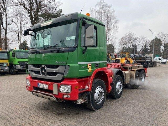 Mercedes-Benz ACTROS 4144 - شاحنة برافعة خطافية: صورة 5 Mercedes-Benz ACTROS 4144 - شاحنة برافعة خطافية: صورة 5