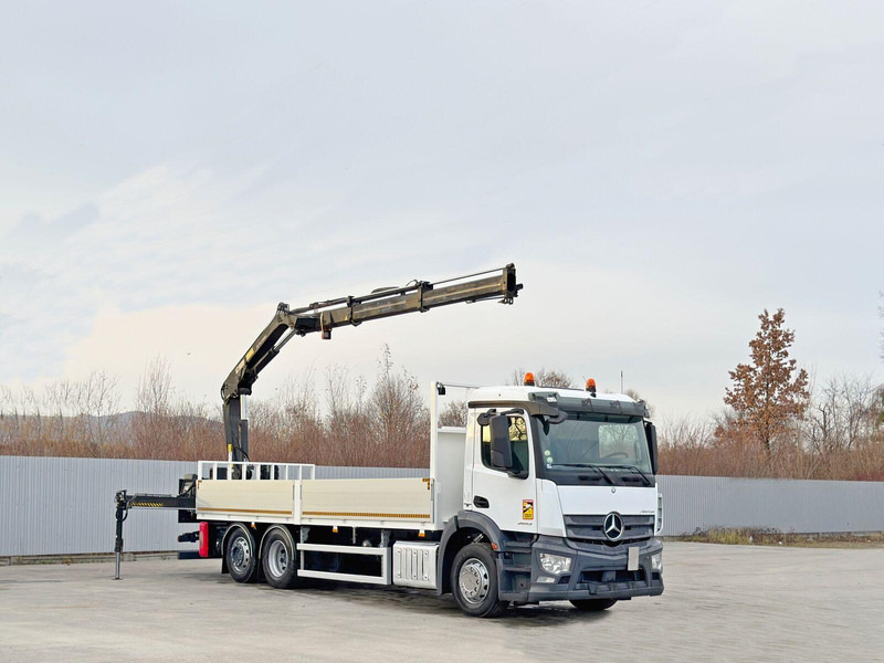 Mercedes-Benz ANTOS 2543* HIAB 144 BS - 2 HIDUO /FUNK - شاحنات مسطحة: صورة 2 Mercedes-Benz ANTOS 2543* HIAB 144 BS - 2 HIDUO /FUNK - شاحنات مسطحة: صورة 2