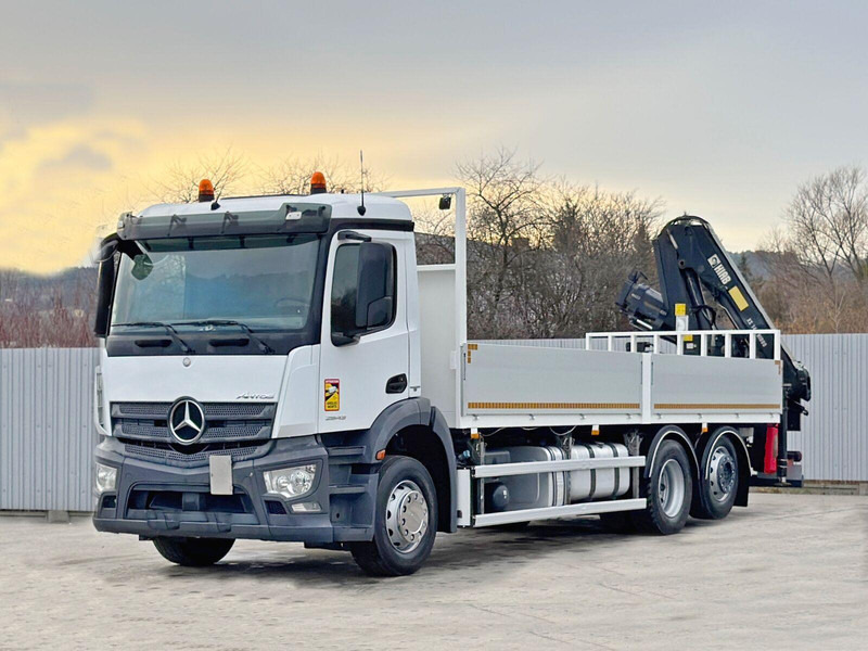 Mercedes-Benz ANTOS 2543* HIAB 144 BS - 2 HIDUO /FUNK - شاحنات مسطحة: صورة 3 Mercedes-Benz ANTOS 2543* HIAB 144 BS - 2 HIDUO /FUNK - شاحنات مسطحة: صورة 3