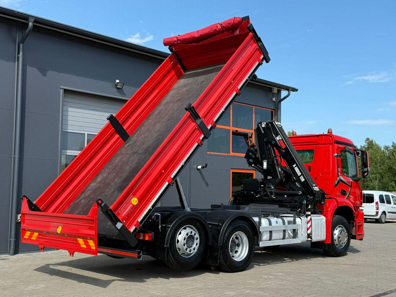 Mercedes-Benz AROCS 2532 // E6 // wywrotka 3-Stronna + HIAB HIDUO 158 B-2 // 6 - شاحنة قلاب, شاحنة كرين: صورة 3 Mercedes-Benz AROCS 2532 // E6 // wywrotka 3-Stronna + HIAB HIDUO 158 B-2 // 6 - شاحنة قلاب, شاحنة كرين: صورة 3