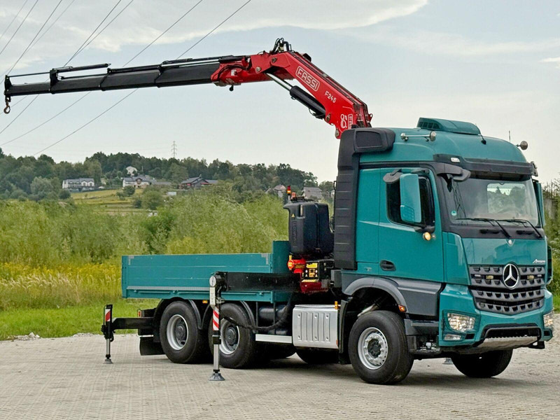 Mercedes-Benz AROCS 2548* FASSI F245A.0.24 E + FUNK / 6x4 *TOP - شاحنات مسطحة, شاحنة كرين: صورة 2 Mercedes-Benz AROCS 2548* FASSI F245A.0.24 E + FUNK / 6x4 *TOP - شاحنات مسطحة, شاحنة كرين: صورة 2