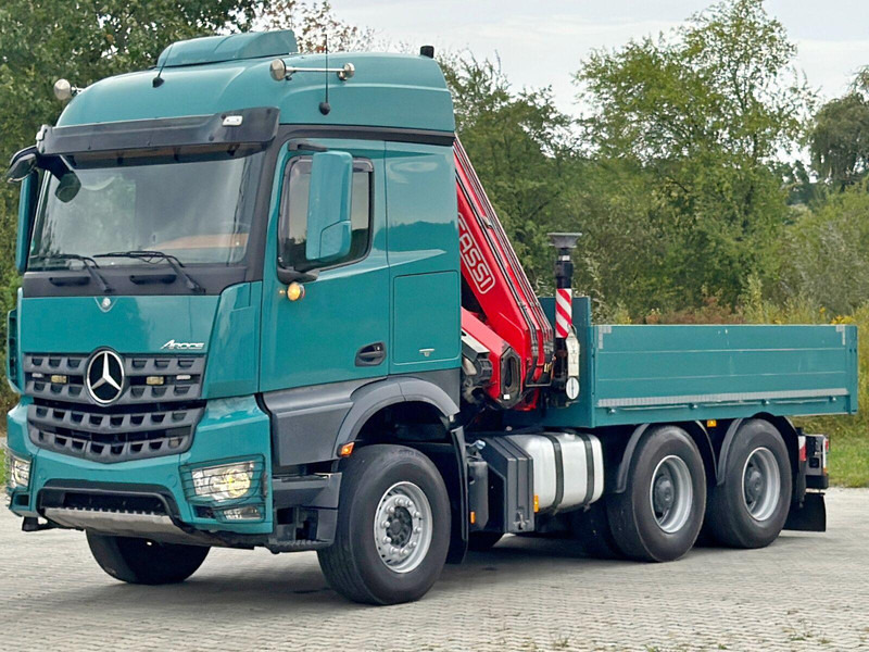 Mercedes-Benz AROCS 2548* FASSI F245A.0.24 E + FUNK / 6x4 *TOP - شاحنات مسطحة, شاحنة كرين: صورة 3 Mercedes-Benz AROCS 2548* FASSI F245A.0.24 E + FUNK / 6x4 *TOP - شاحنات مسطحة, شاحنة كرين: صورة 3