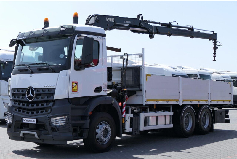 Mercedes-Benz AROCS 2633 - شاحنات مسطحة, شاحنة كرين: صورة 1 Mercedes-Benz AROCS 2633 - شاحنات مسطحة, شاحنة كرين: صورة 1
