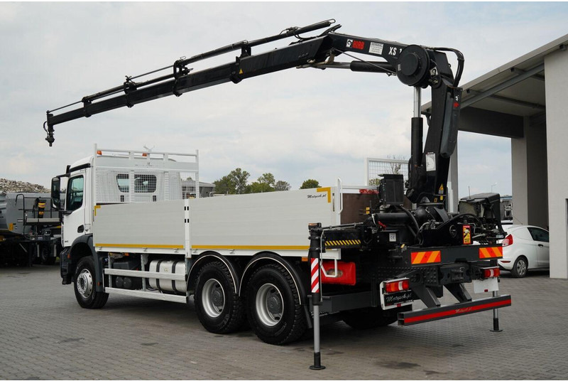 Mercedes-Benz / AROCS 2640 / 6x4 / SKRZYNIOWY - 6,5 M / HDS HIAB XS 144 / wysó - شاحنات مسطحة, شاحنة كرين: صورة 4 Mercedes-Benz / AROCS 2640 / 6x4 / SKRZYNIOWY - 6,5 M / HDS HIAB XS 144 / wysó - شاحنات مسطحة, شاحنة كرين: صورة 4