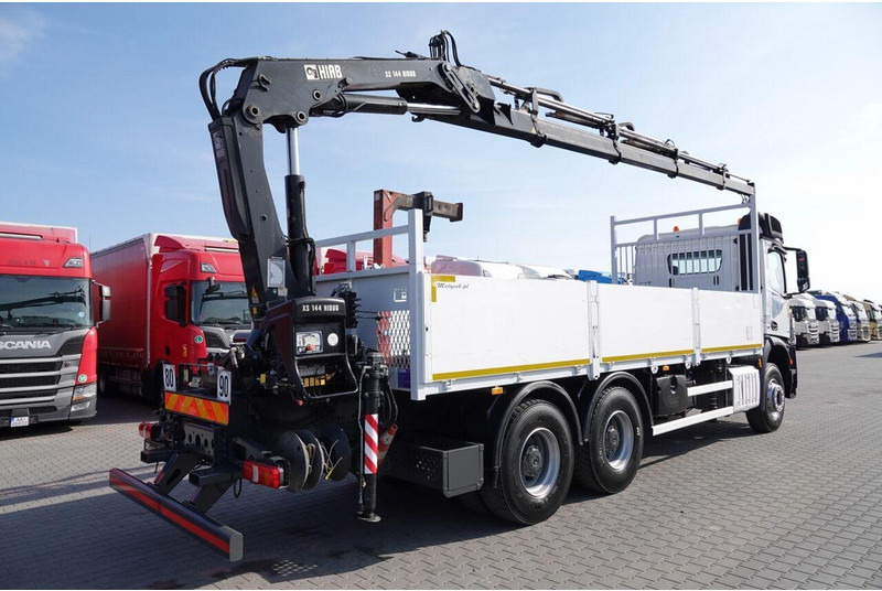 Mercedes-Benz AROCS 2643 / 6x4 / SKRZYNIOWY- 6,8 m / + HDS HIAB 144 wysów: 13 - شاحنات مسطحة, شاحنة كرين: صورة 5 Mercedes-Benz AROCS 2643 / 6x4 / SKRZYNIOWY- 6,8 m / + HDS HIAB 144 wysów: 13 - شاحنات مسطحة, شاحنة كرين: صورة 5