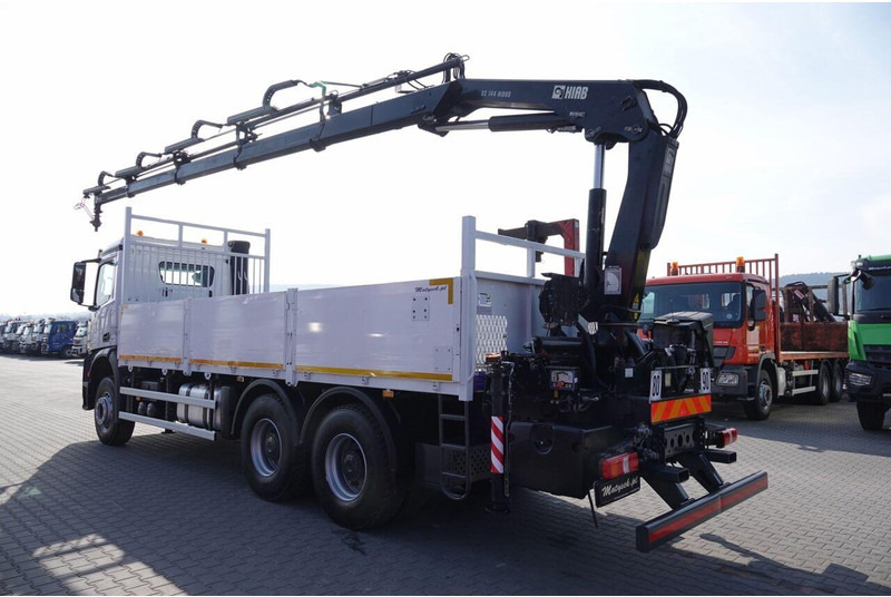 Mercedes-Benz AROCS 2643 / 6x4 / SKRZYNIOWY- 6,8 m / + HDS HIAB 144 wysów: 13 - شاحنات مسطحة, شاحنة كرين: صورة 3 Mercedes-Benz AROCS 2643 / 6x4 / SKRZYNIOWY- 6,8 m / + HDS HIAB 144 wysów: 13 - شاحنات مسطحة, شاحنة كرين: صورة 3